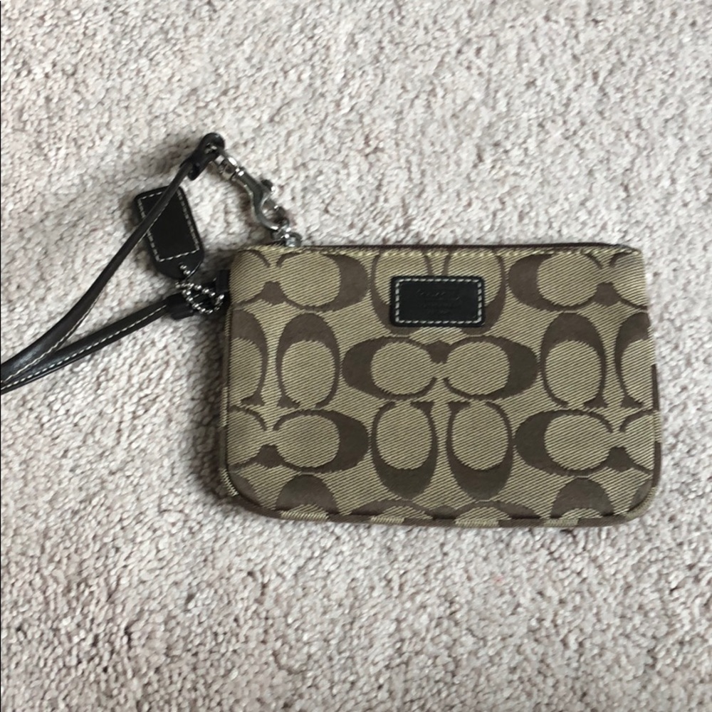 Coach wristlet